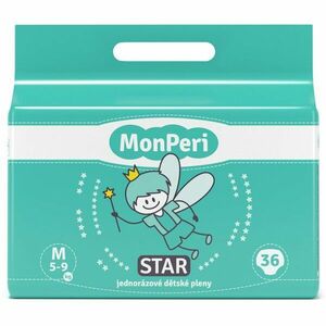 MonPeri Star Size M eldobható pelenkák 5-9 kg 36 db kép