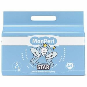 MonPeri Star Size S eldobható pelenkák 3-6 kg 41 db kép