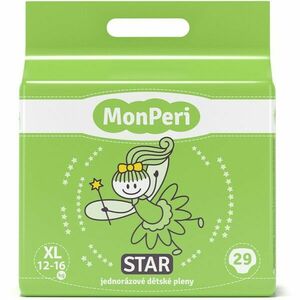 MonPeri Star Size XL eldobható pelenkák 12-16 kg 29 db kép