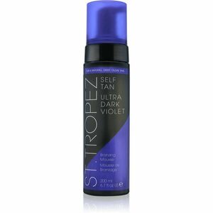 St.Tropez Self Tan Ultra Dark Violet bronzósító hab testre sötét bőrre 200 ml kép