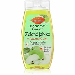 Bione Cosmetics Green Apple + Argan Oil regeneráló sampon 260 ml kép