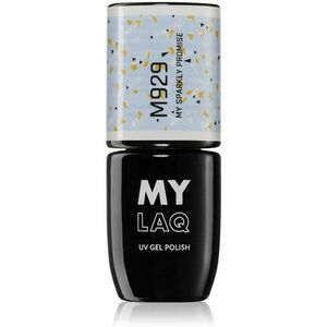 MYLAQ UV Gel Polish My Promise géles körömlakk árnyalat My Sparkly Promise 5 ml kép