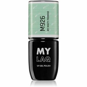 MYLAQ UV Gel Polish My Promise géles körömlakk árnyalat My Minty Promise 5 ml kép