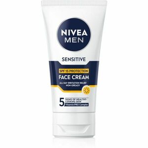 NIVEA MEN Sensitive védőkrém uraknak SPF 15 75 ml kép