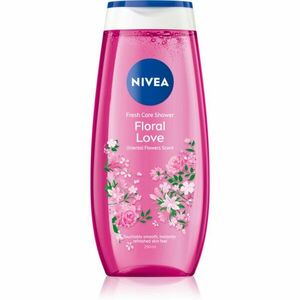 NIVEA Floral Love felfrissítő tusfürdő gél 250 ml kép