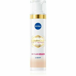 NIVEA Luminous 630 Anti Spot élénkítő CC krém SPF 30 árnyalat Light 40 ml kép