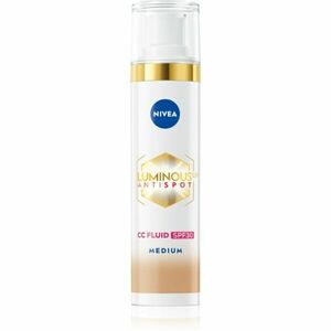 NIVEA Luminous 630 Anti Spot élénkítő CC krém SPF 30 árnyalat Medium 40 ml kép