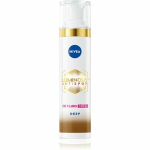 NIVEA Luminous 630 Anti Spot élénkítő CC krém SPF 30 árnyalat Deep 40 ml kép