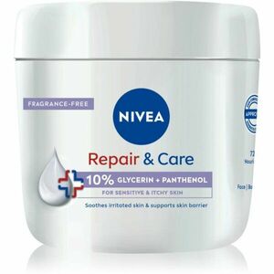 NIVEA Repair & Care Sensitive tápláló regeneráló krém száraz és érzékeny bőrre 400 ml kép