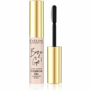 Eveline Cosmetics Brow & Go! szemöldökzselé extra erős fixáló hatású 6 ml kép