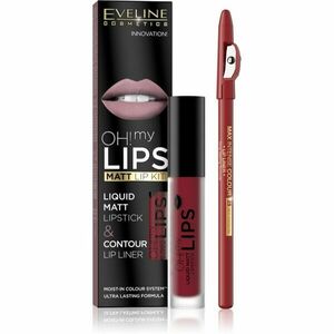 Eveline Cosmetics OH! my LIPS Matt ajakápoló készlet 17 2 db kép