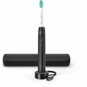 Philips Sonicare 3100 HX3673/14 Sonic elektromos fogkefe Black 1 db kép