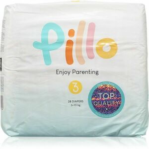 Pillo Premium Midi Size 3 eldobható pelenkák 6-10 kg 28 db kép