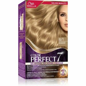 Wella Color Perfect Intense hajfesték árnyalat 8/1 Light Ash Blonde 1 db kép