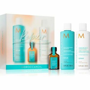 Moroccanoil Repair szett a károsult hajra 3 db kép