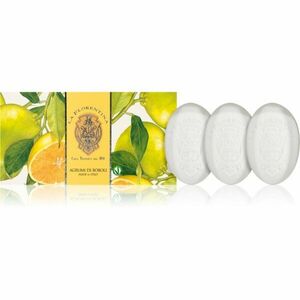 La Florentina Boboli Citrus Hand Soap szilárdszappan-szett citrus 3x150 g kép