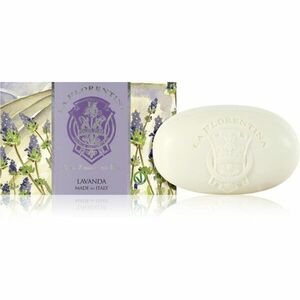 La Florentina Lavender Bath Soap természetes szilárd szappan levendula illatú 300 g kép