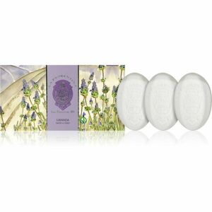 La Florentina Lavender Hand Soap szilárdszappan-szett levendula illatú 3x150 g kép