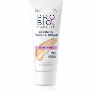 Soraya Probio Make-up fedő hatású alapozó prebiotikumokkal árnyalat 01 Light Beige 30 ml kép