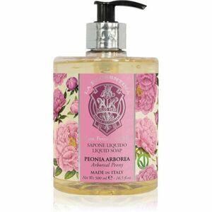 La Florentina Arboreal Peony Liquid Soap természetes folyékony kézszappan bazsarózsa 500 ml kép