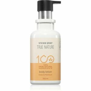 Vivian Gray True Nature Cedar & Patchouli tápláló testápoló krém 300 ml kép