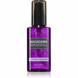 KUNDAL Macadamia Ultra Serum Cherry Blossom regeneráló olaj szérum a károsult hajra 100 ml kép