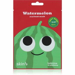 Skin79 Real Fruit Watermelon arcmaszk nyugtató hatással 23 ml kép