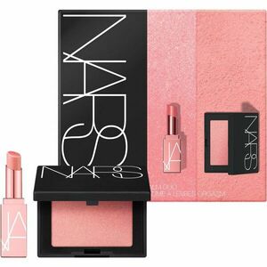 NARS MINI BLUSH & LIP BALM SET Limited Edition ajándékszett Orgasm(az arcra és a szájra) árnyalat kép