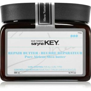 Saryna Key Pure African Shea Butter Curl Control haj maszk bambusszal 500 ml kép