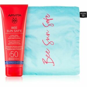 Apivita Bee Sun Safe Hydra Fresh SET naptej arca és testre(SPF 50) ajándékszett kép