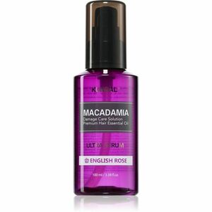 KUNDAL Macadamia Ultra Serum English Rose regeneráló olaj szérum a károsult hajra 100 ml kép