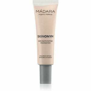 MÁDARA Skinonym Semi-Matte Peptide tartós alapozó peptidekkel árnyalat #25 Linen 30 ml kép