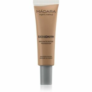 MÁDARA Skinonym Semi-Matte Peptide tartós alapozó peptidekkel árnyalat #65 Warm Tan 30 ml kép