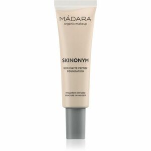 MÁDARA Skinonym Semi-Matte Peptide tartós alapozó peptidekkel árnyalat #15 Stone 30 ml kép