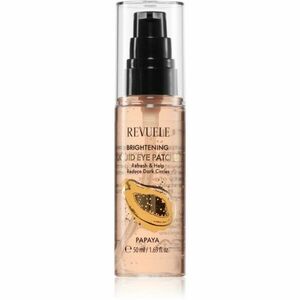 Revuele Brightening Papaya Liquid Eye Patches zselés arcmaszk sötét karikákra 50 ml kép