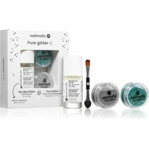 Nailmatic Pure Glitter szett csillámporral 3 db kép