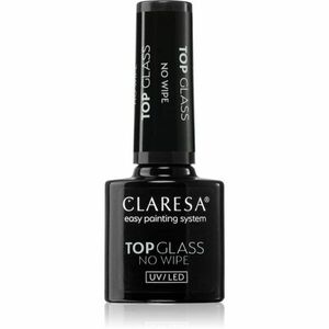 Claresa UV/LED Top Glass No Wipe fényvédő fedő zselés lakk 5 g kép