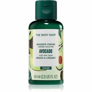 The Body Shop Avocado Shower Cream hidratáló tusoló gél avokádóval 60 ml kép