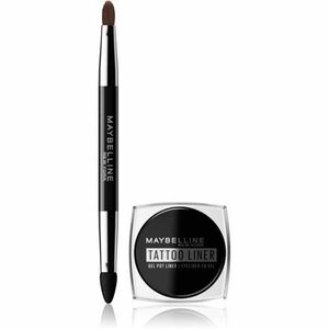 Maybelline Tattoo Liner hosszantartó géles szemhéjtus ecsettel árnyalat 950 Blackest Black 3 g kép