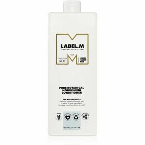 label.m Pure Botanical Nourishing Conditioner hidratáló és tápláló kondicionáló minden hajtípusra 1000 ml kép