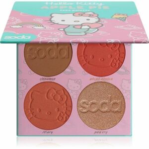 Hello Kitty Apple Pie Face Palette paletta arcra 12 g kép