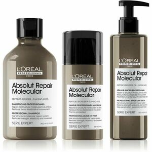 L’Oréal Professionnel Serie Expert Absolut Repair Molecular takarékos kiszerelés (a károsult hajra) kép