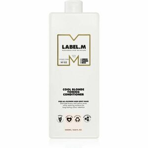 label.m Cool Blonde Conditioner hidratáló kondicionáló semlegesíti a sárgás tónusokat 1000 ml kép