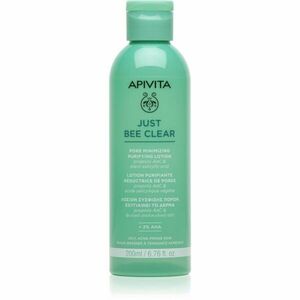 Apivita Just Bee Clear Pore Minimizing Lotion pórusösszehúzó ápolás a fekete pontok ellen 200x1 ml kép