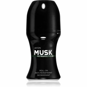 Avon Musk+ Metropolitano golyós izzadásgátló dezodor uraknak 50 ml kép