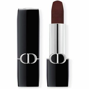 DIOR Rouge Dior Balm hidratáló ajakbalzsam utántölthető árnyalat 001 Diormidnight 3, 2 g kép