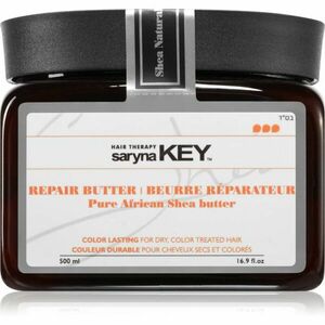 Saryna Key Pure African Shea Butter Color Lasting haj maszk bambusszal 500 ml kép