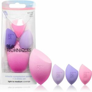 Real Techniques Miracle Complexion Sponge and Concealaer Minis Sunset sminkkészlet 1 db kép