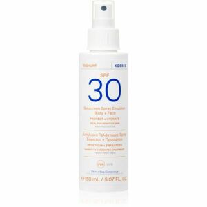 Korres Yoghurt Naptej spray formában SPF 30 150 ml kép