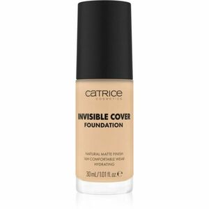 Catrice Invisible Cover Foundation hosszan tartó és erősen fedő alapozó matt hatással árnyalat 010W 30 ml kép